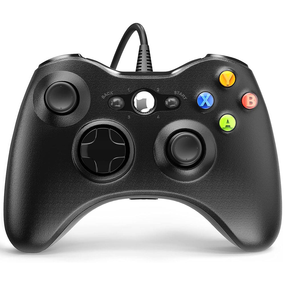 8610 Wired Gamepad for 360 Console Game Controller Compatible with PC Windows 8610 Wired Gamepad for 360 Console Game Controller Compatible with PC Windows